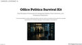 Office Politics Survival Kit | Workplace Communication Frameworks
