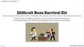 Difficult Boss Survival Kit | Workplace Scripts & Conversation Frameworks